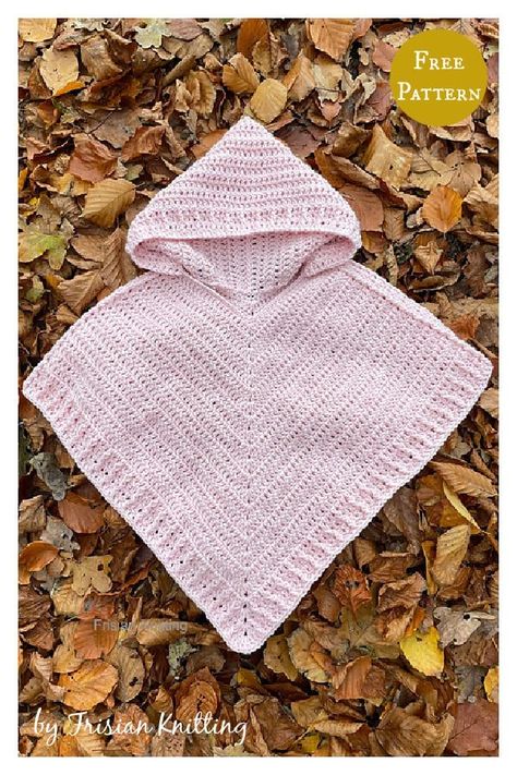 Childs Hooded Poncho Crochet Pattern Free, Crochet Hoodie Blanket Free Pattern, Crochet Poncho For Kids, Toddler Crochet Poncho Pattern Free, Crochet Kids Poncho Free Pattern, Crochet Carseat Poncho, Kids Poncho Crochet Pattern Free, Crochet Poncho With Hood, Toddler Poncho Crochet Pattern Free