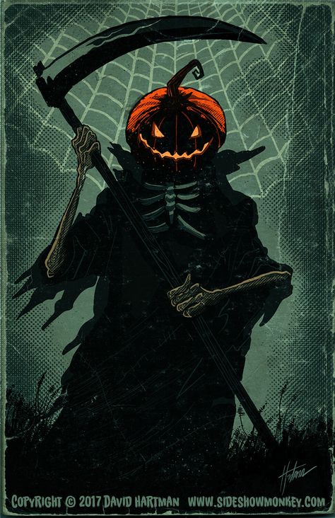 ArtStation - PUMPKIN WEBS by Hartman, David Hartman Halloween Wallpaper Aesthetic Dark, Halloween Wallpaper Aesthetic, Wallpaper Aesthetic Dark, Helloween Wallpaper, Knight Models, Halloween Artwork, Halloween Wallpaper Iphone, Scary Pumpkin, Halloween Painting