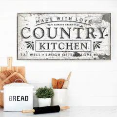 Best of AFH Kitchen | Antique Farmhouse Country Kitchen Signs, Primitive Country Kitchen, Farmhouse Fixer Upper, Ranch Kitchen, Camper Art, Kitchen Canvas, Chicken Signs, Farmhouse Remodel, Primitive Gatherings