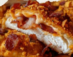 Dorito Covered Chicken, Cream Cheese And Bacon Stuffed Doritos Chicken Recipe, Cream Cheese And Bacon Stuffed Doritos, Chicken Recipes On A Budget, Stuffed Doritos, Pancreatic Diet, Noodle Kugel Recipe, Doritos Chicken, Southern Tomato Pie