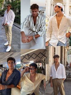 Italian Boy Outfit, Italian Men Aesthetic, Thrift Bundle, Dream Partner, Italian Mens Fashion, Aesthetic Outfits Men, Mens Summer Outfits, Classy Outfits Men, Mens Casual Outfits Summer