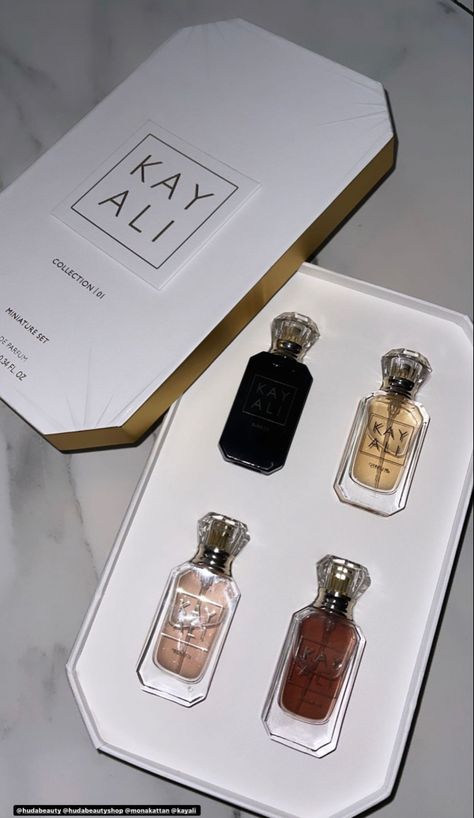 Expensive Gifts For Women, Kayali Perfume, Perfume Aesthetic, Expensive Perfume, Hand Gestures, Fragrances Perfume Woman, Perfume Collection Fragrance, Perfume Packaging, Simple Skincare Routine