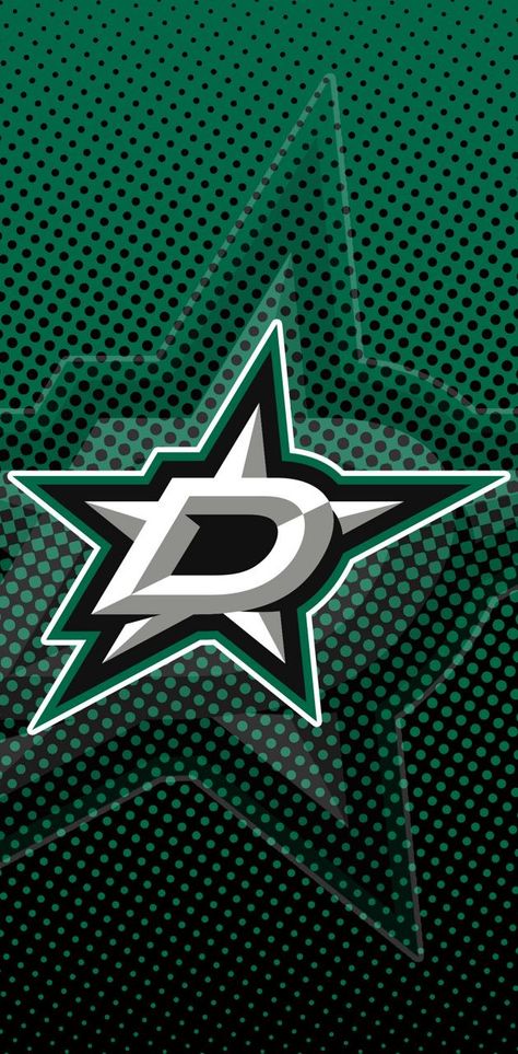 Stars Phone Wallpaper, Stars Mobile, Nhl Wallpaper, Sports Wallpaper, Dallas Stars Hockey, Lightning Logo, Texas Sports, Stars Hockey, Nhl Logos