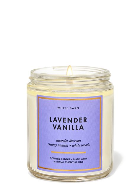 Wood Scented Candles, Mahogany Teakwood, Lavender Scented Candle, Bath And Body Work, Lavender Vanilla, Vanilla Candle, Bath Candles, Lavender Candle, One Candle