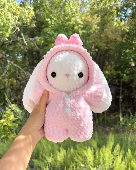 🧸 PATTERN RELEASE: baby onesie bunny 🧸 available on my etsy (linked in bio)! this pattern includes instructions for the bunny, the bear onesie, and the bow onesie. this pattern is a part of my “11 in 1 Bunny in Clothing Pattern” bundle. to see my testers’ work, see my previous post! 💓 tags 🏷️ #crochet #crochetbunny #amigurumi #crochetpattern #crochetpatterns #crocheting #crochetinspiration #amigurumi #amigurumis #crochetplushie #crochetplush #crochetplushies #crocheted Crochet Animals Bunny, Bunny Core, Crochet Onesie, Crochet Coquette, Keep To Yourself, Bear Onesie, Clothing Crochet, Custom Graduation Gift, Pink Onesie