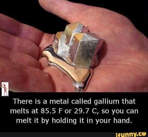 Melting Metal, Liquid Metal, Cheap Gifts, Geology, Mind Blown, Metallica, Did You Know, Fun Facts, Geek Stuff