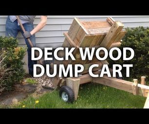 Reclaimed Wood Contest 2016 Yard Cart, Deck Wood, Wooden Wheelbarrow, Dump Cart, Diy Lawn, Steel Nails, Deck Plans, Diy Deck, Lawn Tractor