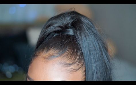 Quick High Ponytail with Weave [Video] - https://blackhairinformation.com/video-gallery/quick-high-ponytail-weave-video/ Frontal Pronto, Ponytail Quick Weave, High Ponytail With Weave, Crystal Hairstyles, Quick Weave Ponytail, Ponytail With Weave, High Weave Ponytail, High Curly Ponytail, High Ponytail Tutorial