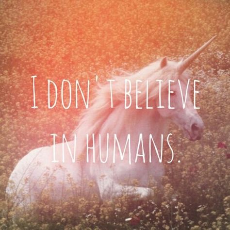 I dont believe in humans, I believe in me I Belive, Real Unicorn, Last Unicorn, Unicorn Art, Doll Eyes, Just Girly Things, Spirit Animal, Rio De Janeiro, We Heart It