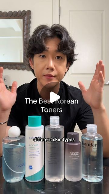 Brute Choi 🧿 on Instagram: "The best korean toners (all skin types) . . . #toners #koreanskincare #kbeautyblogger #kbeautyaddict #skincaredaily #isntree #haruharuwonder #skincare" When To Use Toner On Face, What Does Toner Do Skin Care, Korean Skincare Toner, What Does Toner Do, Best Korean Toner, Korean Toner, Best Toner, Hydrating Toner, Combination Skin