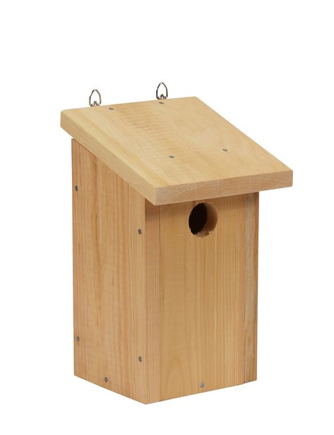 PRICES MAY VARY. EASY ASSEMBLY - Kit includes instructions and all fasteners. PROTECT BLUEBIRDS - The bluebird population has been in severe decline since the 1970's due to reduction in habitat. A GARDENER'S BEST FRIEND - A voracious consumer of insects and pests; the bluebird is a beneficial bird. PAINT OR STAIN - Leave the birdhouse darken naturally or you can paint/stain as preferred. DIMENSIONS: Assembled bird house measures 12" High x 7" Deep x 7" Wide EASY ASSEMBLY - Kit includes instructi Bluebird House, Bird House Plans, Paint Stain, Kit Homes, Wild Birds, Bluebird, Birdhouse, Bird Houses, Bird Feeders