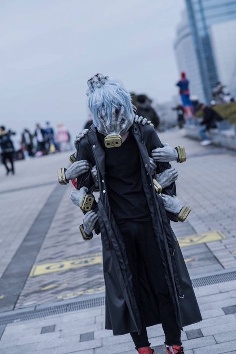 Shigaraki cosplay Shigaraki Tomura Cosplay, All Might Cosplay, Bnha Cosplay, Shigaraki Tomura, My Hero Academia Cosplay, Mha Cosplay, Diy Kostüm, Tomura Shigaraki, Epic Cosplay