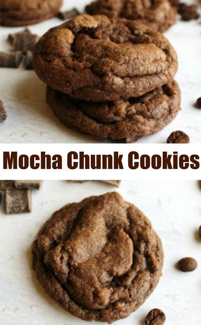 Mocha Chocolate Chip Cookies, Coffee Flavored Cookies, Coffee Cookies Recipe, Ball Cookies, Chocolate Marshmallow Cookies, Mocha Cookies, Vegan Granola, Chocolate And Coffee, Toffee Cookies