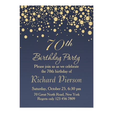 Download 70th Birthday Invitation Designs 75th Birthday Invitations, Birthday Party Invitation Wording, 90th Birthday Invitations, 75th Birthday Parties, Confetti Birthday Party, 70th Birthday Invitations, 90th Birthday Parties, 100th Birthday Party, 95 Birthday