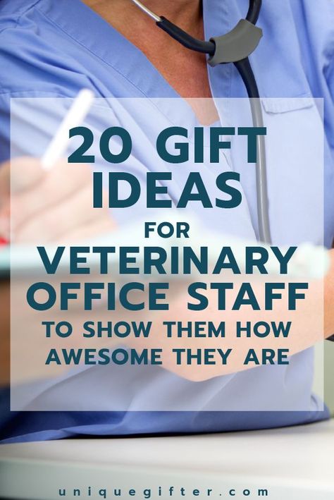 Who runs the show at your animal hospital? Show them how awesome they are with one of these gift ideas for veterinary office staff. Veterinary Technician Week, Veterinary Technician Gifts, Veterinary Office, Veterinary Receptionist, Veterinarian Office, Vet Office, Veterinary Assistant, Vet Medicine, Vet Tech Gifts