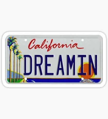 California License Plate Aesthetic, California Tumblr, Licence Plates, California License, Car Plates, Vanity Plate, Custom License Plate, California Love, California Dreamin'