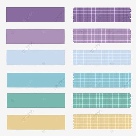 Washi Tape Transparent Png, Digital Washi Tape Png, Goodnotes Stickers Free Png, Masking Tape Png, Washi Tape Png, School Labels Printables, Washi Tape Designs, Washi Tape Cute, Pastel Stickers