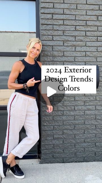 D Z I N L Y on Instagram: "2024 Exterior Design Trends Colors 🏘️ #exteriordesign #architecture #interiordesign #dreamhome" Facade House Color, 2024 House Color Trends, Exterior House Trends 2024, Trending Exterior House Color 2024, 2024 Architecture Trends, Outside Painting Ideas Houses, 2024 Siding Trends, Modern House Siding Exterior, Modernize Exterior Of Home