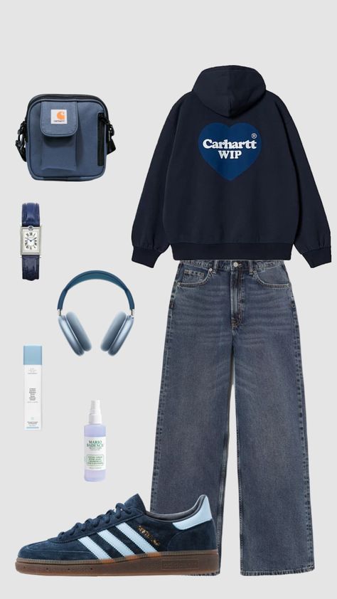 Outfit inspi #outfitinspo #vintage #beauty #vibes #outfit #fit #adidas #spezial #blue Adidas Spezial Blue, School Girly, Vibes Outfit, Beauty Vibes, Adidas Spezial, Vintage Beauty, Adidas, Sneakers, Blue