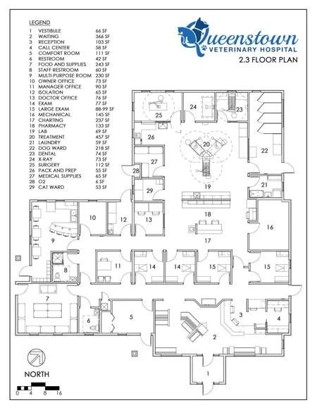 Pet Clinic Design Floor Plans, Veterinary Hospital Design, Pet Hotel Design, Hospital Floor Plan, Hospital Design Architecture, Pet Spaces, Pet Hotel, Veterinary Services, Hotel Plan