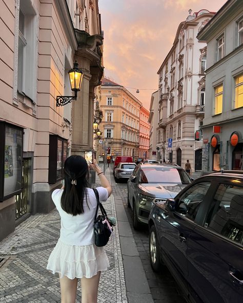 Walking in Prague with Style 🕶️ Prague Style, Prague, Walking