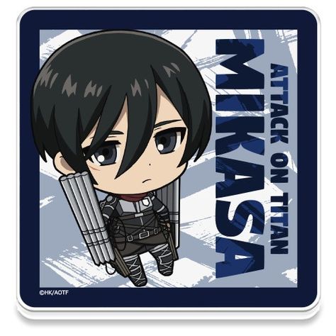 Mikasa Icon, Japanese Menu, Tomura Shigaraki, Japanese Market, Mikasa Ackerman, Eren Jaeger, Anime Stickers, Art Icon, Attack On Titan Anime