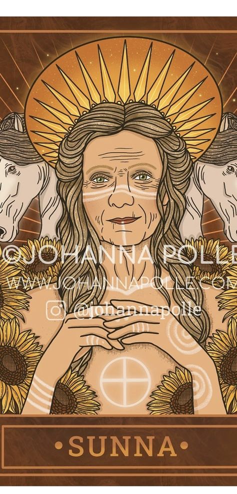 Johanna Polle, Sun Witch, Summer Equinox, Witchy Art, Norse Goddess, Character Inspo, Goddess Art, Gods And Goddesses, Witch