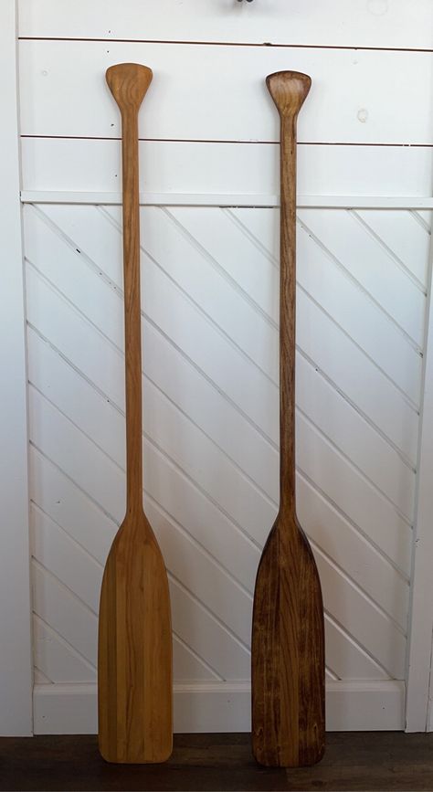 Paddle Decor, Wooden Oars, Lake House Bedroom, Wood Canoe, Wood Paddle, Wooden Canoe, Rangers Apprentice, United Nation, Wooden Paddle