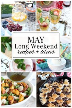 Girls Weekend Food Ideas, Outdoor Brunch Table Setting, Girls Weekend Food, Weekend Lunch Ideas, Outdoor Entertaining Ideas, Lemon Angel Food Cake, Brunch Table Setting, Weekend Recipes, Grilled Peach Salad