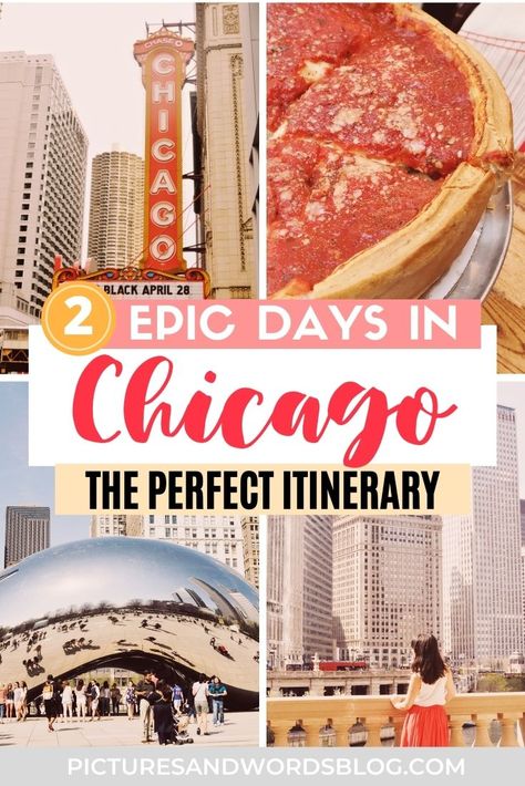 Two Days In Chicago, 2 Days In Chicago, Chicago 2 Day Itinerary, Visiting Chicago Travel Tips, Chicago To Do List, Best Food In Chicago, Outfits For Chicago In September, Chicago Day Trip Outfit, Chicago Food Bucket List