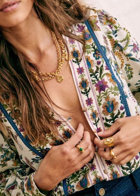 Looks Hippie, Boho Mode, Mode Hippie, Estilo Hippie, Outfit Vintage, Mode Boho, Bohol, Looks Chic, Mode Inspiration