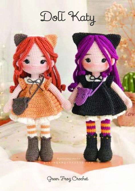 Scheepjes Catona, Doll Amigurumi Free Pattern, Crochet Dolls Free Patterns, Pola Amigurumi, Crochet Doll Clothes, Doll Crochet, Color Codes, Crochet Diy, Diy Crochet Projects