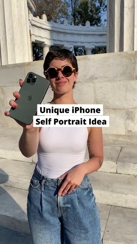 Try this unique iPhone portrait idea! 💡 Follow us for more iPhone photography tips! 🤩💫 #artofvisuals #pursuitofportraits #portraitphotographer #selfportrait #selfportraitphotography #photoshoot | iPhone Photography School | iPhone Photography School · Original audio Iphone Photography Tips, Photographer Self Portrait, Instant Photography, Photography School, Self Portrait Photography, Iphone Photo, Mobile Photos, School Photography, Iphone Photos