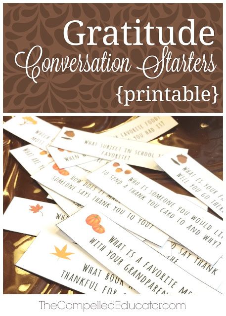 Thanksgiving Conversation Starters, Word Of The Month, Gratitude Crafts, Thanksgiving Potluck, Free Thanksgiving Printables, Gratitude Jar, Thanksgiving Gratitude, Gratitude Activities, Watching Football