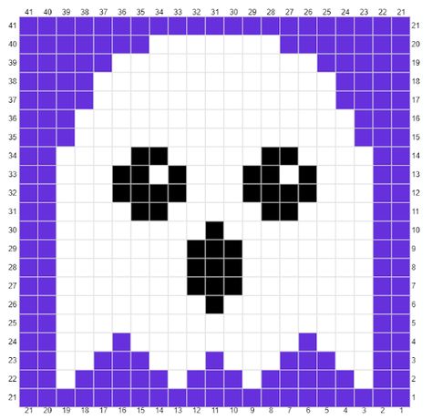 Halloween Crochet Graph Patterns, Crochet Halloween Graphgan, Filet Crochet Ghost, Pixel Grid Crochet Halloween, Halloween Crochet Cardigan, Alpha Patterns Crochet Halloween, Crochet Halloween Graph, C2c Halloween, C2c Halloween Blanket