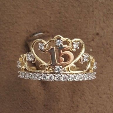 15 Quince Rings, Pink Quince Ring, Yellow Quinceanera Crown, Quincenera Rings 15, 15 Gold Rings, Quince Rings 15 Gold, Gold Quince Ring, 15 Rings Quinceanera Gold, Xv Rings