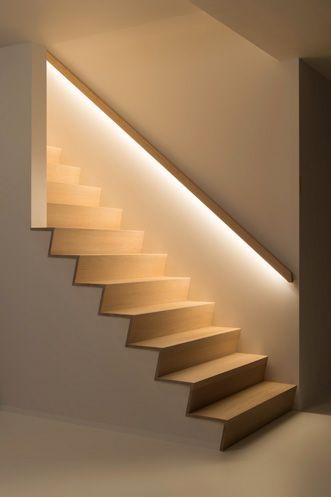 Staircase Lighting Ideas, Stairs Lighting, Small Basement Remodel, Stairway Lighting, Diy Staircase, Staircase Decor, Staircase Lighting, Small Basements, Stair Case