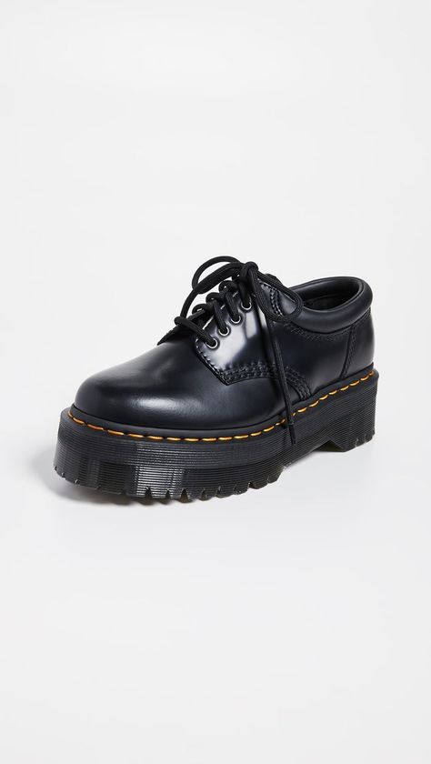 Dr. Martens 8053 Quad 5 Tie Shoes Dr Martens 8053 Quad, 8053 Quad, Dr Martens 1461 Quad, Dr Martens 8053, Red Doc Martens, Style Dr Martens, Martens Outfit, Galaxy Converse, Galaxy Vans