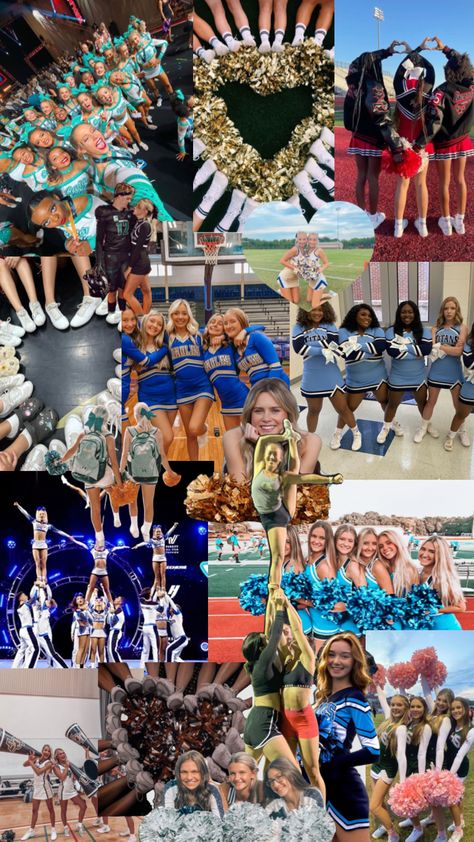 Cheer💗🎊🪩 Cheer Coach Competition Outfit, Cheer Vision Board, Relatable Cheer Things, Cheer Outfits For School, Y2k Cheerleader, Cheer Backgrounds, Cheer Wallpapers, Cheer Preppy, Fnl Cheer