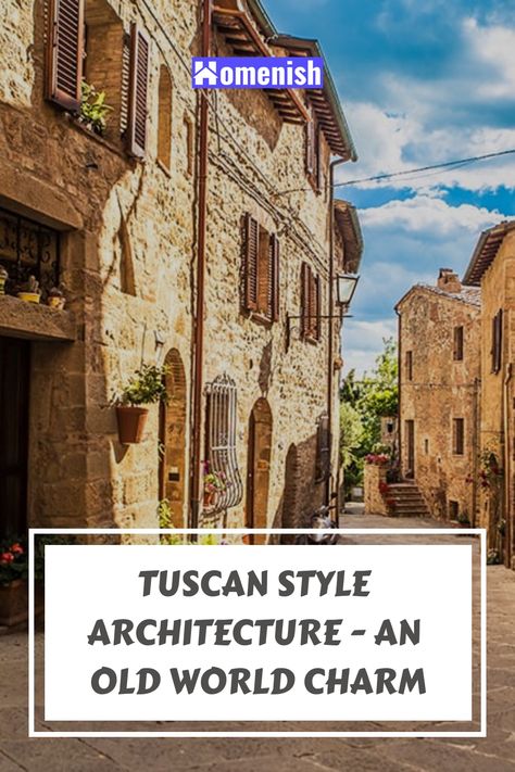 Tuscan-style home design has gone through updates over time and today, it is still the preferred choice for homes in California and Florida, not to mention other sunny regions of the US. In this article, learn more about Tuscan-style home design, its characteristics, history, and similar types with famous examples as well as some drawbacks to these homes. Houses In Tuscany, Tuscan Style Homes Exterior, Tuscany Style Home Exterior, Tuscan House Exterior, Italian House Exterior Tuscan Style Dream Homes, Tuscan Cottage, Tuscan House 2000s, Tuscan Style Architecture, Tuscan Houses