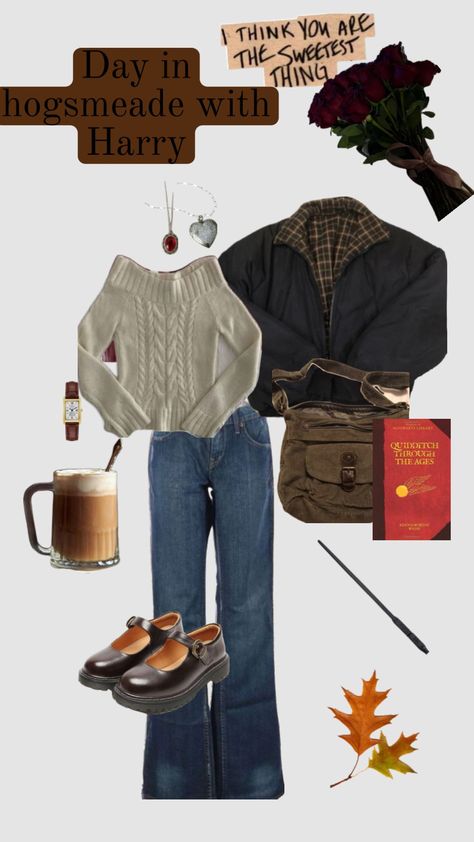 Hogsmeade Outfit, Downtown Outfits, Swaggy Outfits, Mode Inspo, Outfit Combinations, Cool Street Fashion, Girly Outfits, Dream Clothes, New Wardrobe