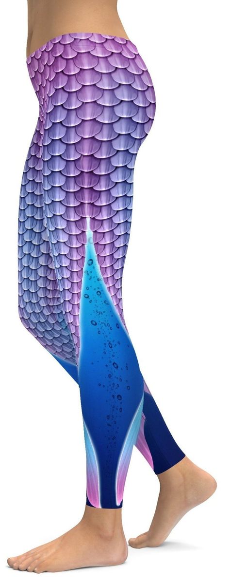 Blue mermaid tail