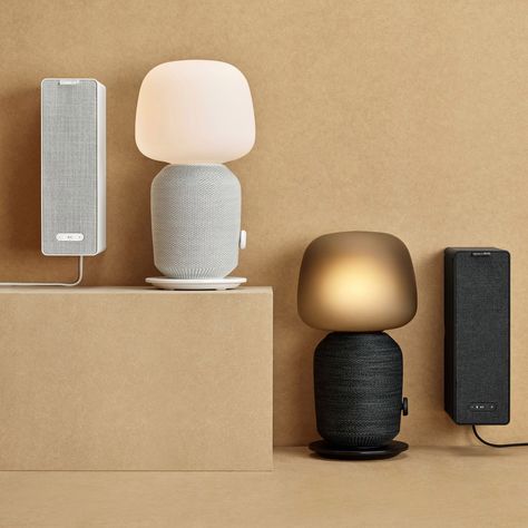 IKEA has collaborated with Sonos to create a pair of Symfonisk hybrid speakers that each double as a homeware item. Ikea France, Sonos Speakers, Ikea Lamp, Ikea Design, Swedish Furniture, Smart Bulb, Ikea Home, Patricia Urquiola, Bookshelf Speakers