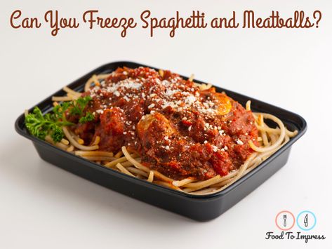 Can You Freeze Spaghetti, Freezing Spaghetti, Freeze Spaghetti, Freezing Pasta, Freezing Cooked Pasta, Food To Impress, Leftover Spaghetti, Freezing Leftovers, Frozen Pasta