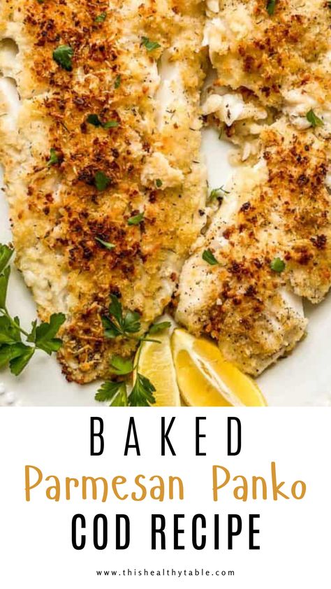 Baked Codfish Recipes, Atlantic Cod Recipes Baked, Easy Baked Cod Recipes, Wild Cod Fillet Recipe, Baked Haddock Recipes Healthy, Panko Haddock, Cod Fillet Recipes Baked, Baked Cod Recipes Oven Easy, Frozen Cod Fillets Recipes