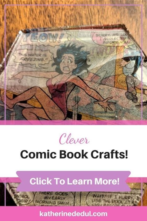 Looking for a DIY gift idea for that comic book lover on your list? Check out six clever crafting ideas using old comic books and create something truly memorable! #DIYGifts #HandmadeGifts Diy Comic Book, Comic Book Crafts, Comic Book Shoes, Books Diy, Old Comic Books, Spiderman Birthday Party, Comic Book Pages, Old Comics, Spiderman Birthday