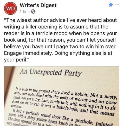 Engage immediately. Good advice! First Chapter Sentences, Story Opening Lines Ideas, First Sentence Ideas, Opening Sentences Ideas, Opening Line Prompts, Opening Scene Writing, How To Write An Opening Scene, How To Write The First Line Of A Book, Writing Opening Scenes