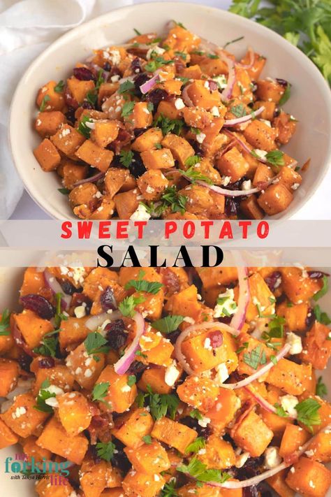 Raw Sweet Potato Salad, Moroccan Sweet Potato Salad, Sweet Potato Kale Salad With Creamy Honey Mustard Dressing., Mediterranean Sweet Potato Salad, Yam Salad Recipe, Sweet Potato Salad Recipe Cold, Sweet Potatoes Salad Recipes, Roasted Sweet Potato Salad Recipe, Sweet Potatoe Salad Recipes