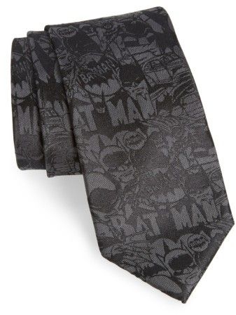 Batman Black Silk Tie #affiliate Batman Things, Batman Wedding, I'm Batman, Comic Characters, Cool Ties, Sharp Dressed Man, Cufflinks Men, Batgirl, Ties Mens