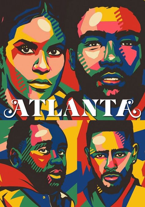 Atlanta Tv Show, Atlanta Show, Economic Issues, Atlanta Art, Childish Gambino, Face To Face, Movie Buff, Great Movies, Album Art